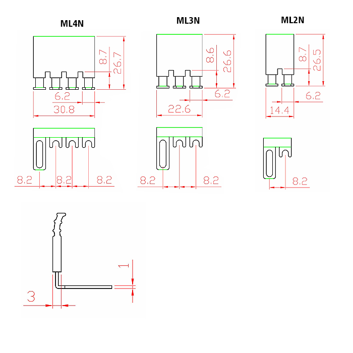 لینک متحرک ML2N-3N-4N خانه رعد