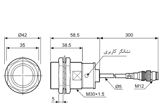 سنسور مجاورتی القایی آتونیکس PRA