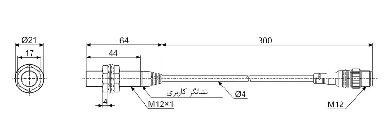 سنسور مجاورتی القایی آتونیکس PRDW