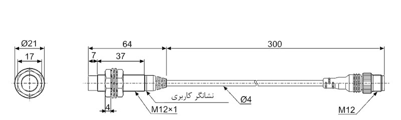 سنسور مجاورتی القایی آتونیکس PRDW