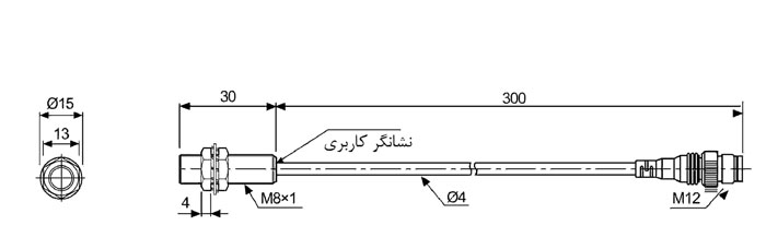 سنسور مجاورتی القایی آتونیکس PRW