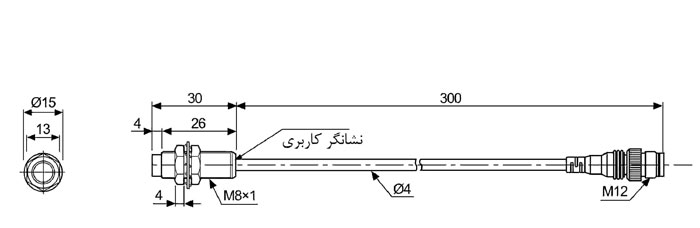 سنسور مجاورتی القایی آتونیکس PRW