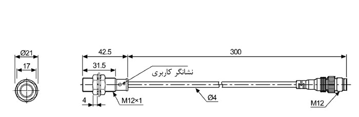 سنسور مجاورتی القایی آتونیکس PRW