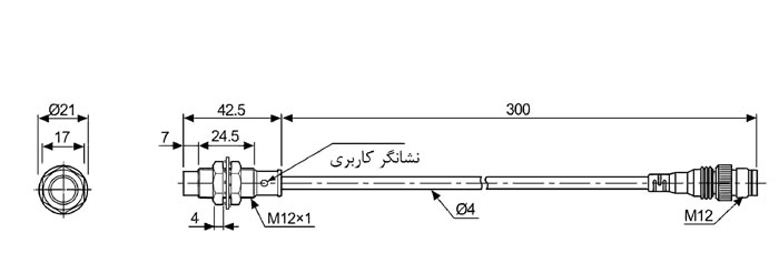 سنسور مجاورتی القایی آتونیکس PRW