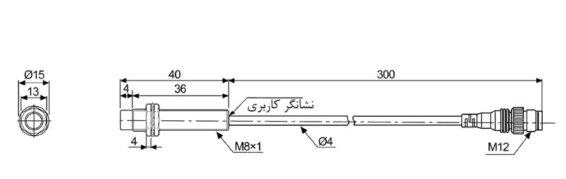 سنسور مجاورتی القایی آتونیکس PRW