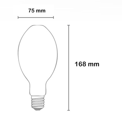 لاپ بخار جیوه 125 وات لامپ نور