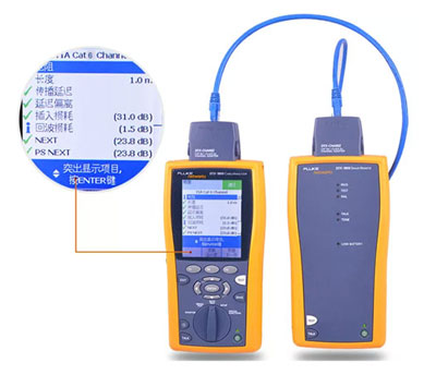 عیب یاب کابل شبکه DTX-1800 INTL فلوک