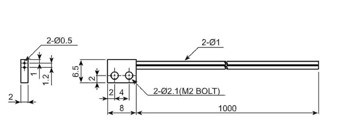 کابل سنسور فیبر نوری آتونیکس یکطرفه