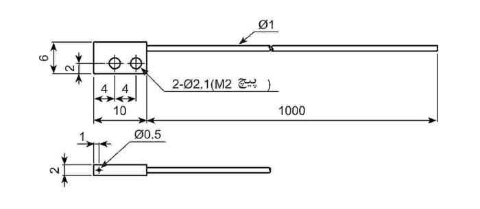 ابعاد کابل فیبر نوری آتونیکس