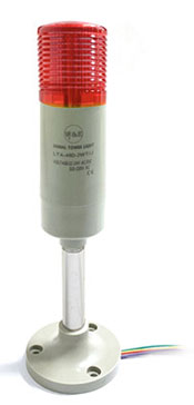 قیمت چراغ آلارم یک طبقه بیزردار W&E