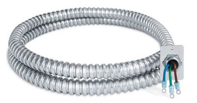 لوله خرطومی فلزی بدون روکش