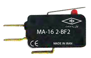 میکروسوئیچ مدل MA16 2-BF2 توان ره صنعت