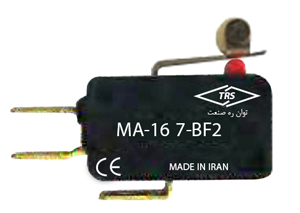 میکروسوئیچ مدل MA16 7-BF2 توان ره صنعت