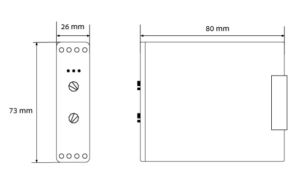 رله تایمر صنعتی کتابی میکرومکس