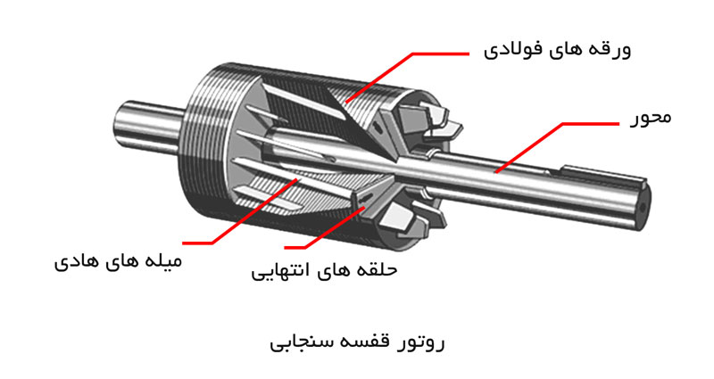 روتور قفسه سنجابی