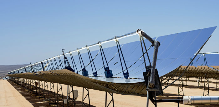 نیروگاه های حرارتی خورشیدی از نوع سهموی خطی