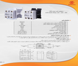 بروشور رله SSR کهربا