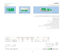 کاتالوگ چراغ صنعتی اضطراری فانال مازی نور