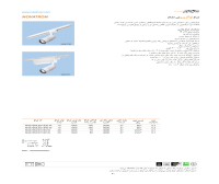 کاتالوگ چراغ نواترن ریلی تک فاز مازی نور