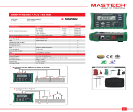 کاتالوگ تستر زمین MS2302 مستک