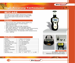 بروشور دورسنج لیزری مکانیکی مارمونیکس MTC-624