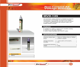 بروشور ردیاب ولتاژ غیر تماسی مارمونیکس MVD-135