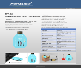 بروشور ترموگراف MT-32-MARMONIX مارمونیکس