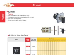 بروشور کلید گردان مدل TL سری G توان ره صنعت