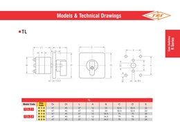 بروشور کلید گردان مدل TL / LK سری R توان ره صنعت