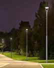پایه چراغ پارکی 4 متری با فیوز مازی نور