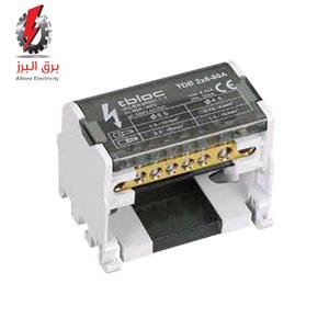 ترمینال توزیع 2 هادی 8 انشعاب 80A رعد الکتریک