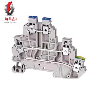 ترمینال دو طبقه پیچی سایز 2.5 به همراه ارت رعد