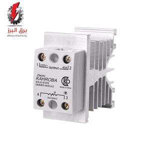 رله 9V-32V (AC to AC) 15A  SSR  الکترو کهربا