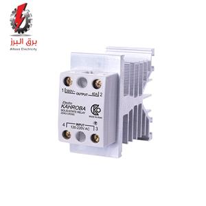 رله 220V (AC to AC) 40A  SSR الکترو کهربا