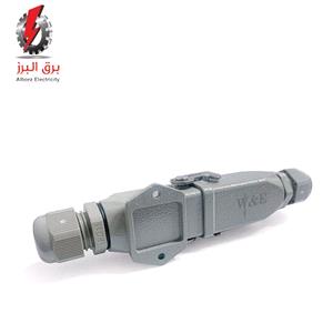 سوکت فرمان 4 پین W&E مدل HDC-HA-004-4