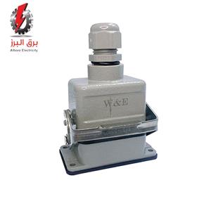 سوکت فرمان 6 پین W&E مدل HDC-HA-006-2