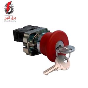 شستی قارچی کلیددار فلزی JBH