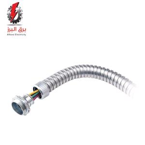 لوله خرطومی فلزی بدون روکش سایز 6 رهورد