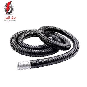 لوله خرطومی فلزی روکشدار سایز 75 البرز فلکس