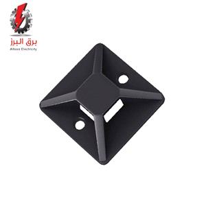 پایه بست کمربندی چسب دار 20*20 میلیمتر W&E