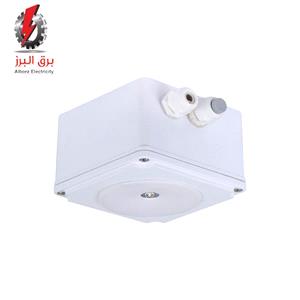 چراغ اضطراری روکار آرورا 3 وات با لنز متقارن مازی نور (برق اضطراری)