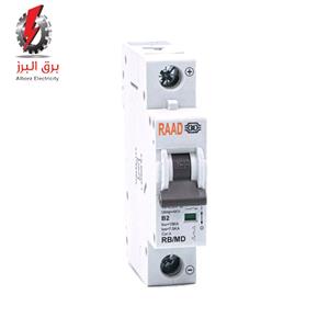 کلید مینیاتوری تک پل DC 6A رعد الکتریک (10KA)