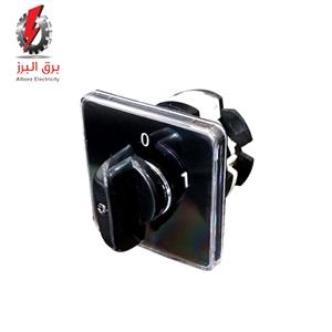 کلید گردان تکفاز یکطرفه 40A توان ره صنعت (GL2)