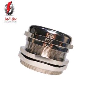 گلند فلزی سرگرد W&E PG63