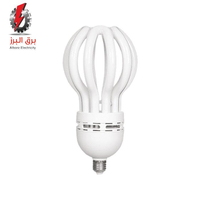 لامپ کم مصرف 105 وات مدل لوتوس لامپ نور