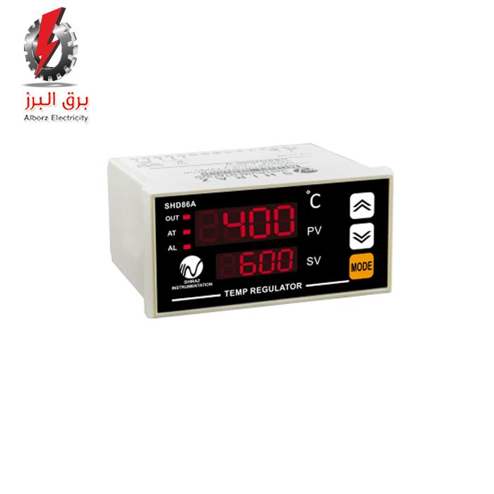 کنترلر دما افقی (°600 .. 0) دو خروجی ابزار دقیق شیراز (48*96)